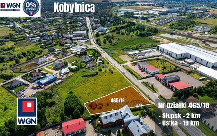 działka na sprzedaż 2838m2 działka Kobylnica, Główna