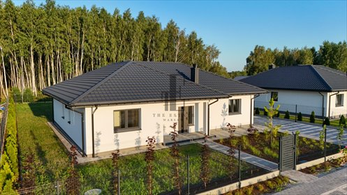 Na sprzedaż nowoczesny dom 166 m² z garażem i dużą działką dom Wołomin