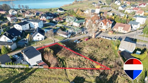 Urokliwa działka 900 m² z mediami i planem pod dom działka Kartuski, Szkolna