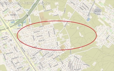 działka na sprzedaż 1980m2 działka Warszawa, Wawer, Falenica