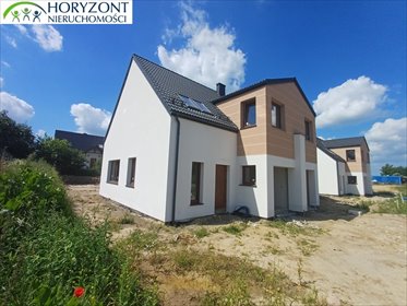 Do sprzedania nowoczesny bliźniak 117 m² w Łapinie Kartuskim dom Łapino Kartuskie, Krokusowa
