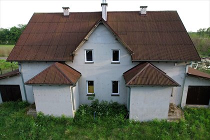 Dom bliźniak 160 m2 z garażem i możliwością adaptacji poddasza dom Margonin