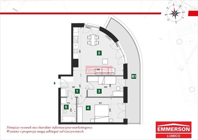 mieszkanie na sprzedaż 61m2 mieszkanie Kraków, Grzegórzki, Grzegórzki, Podgórska