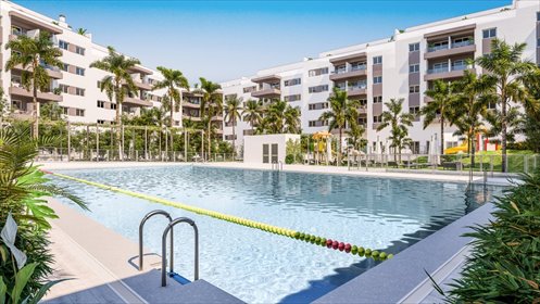 Nowoczesny 2 pok. apartament z basenami i parkingiem mieszkanie Las Lagunas, Las Lagunas, Mijas, Málaga