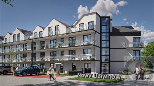 Nowoczesne 2 pokoje z balkonem w Dziwnowie - polecam! mieszkanie Dziwnów, Daglezji