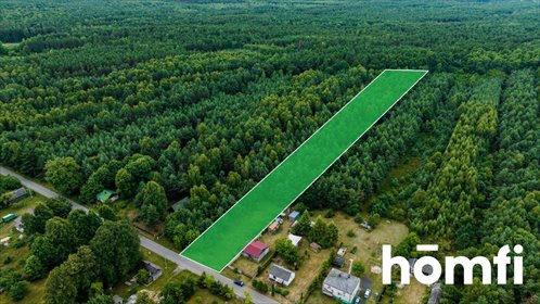 Działka leśna z WZ 5400 m² w Brzustowie - zapraszam działka Brzustów