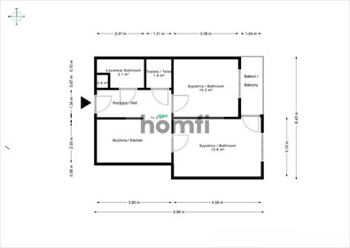 mieszkanie na wynajem 44m2 mieszkanie Wrocław, Przedmieście Oławskie, Przedmieście Oławskie, Szybka