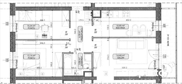 mieszkanie na sprzedaż 60m2 mieszkanie Lublin, Jemiołuszki