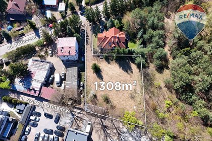 Działka 1308 m² w Milanówku z dostępem do mediów. działka Milanówek, Północna