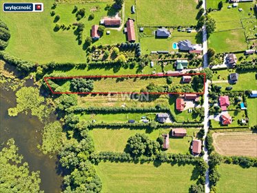 Działka 5300 m² z linią jeziora Szlam - polecam działka Regiel