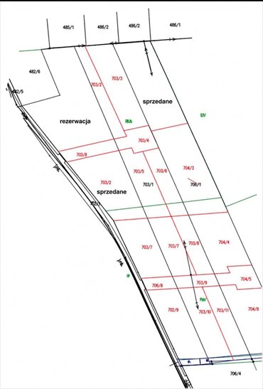 Działki w Czechach 1000 m², dostęp do drogi - polecam! działka Czechy