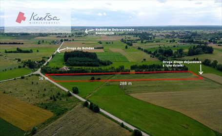działka na sprzedaż 10378m2 działka Dobrzyniewo Kościelne