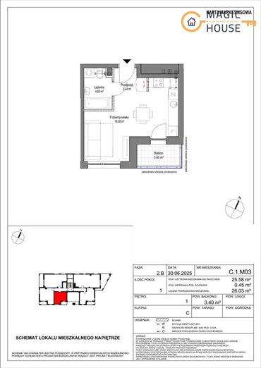 mieszkanie na sprzedaż 26m2 mieszkanie Gdańsk, Zaspa, Leszczyńskich