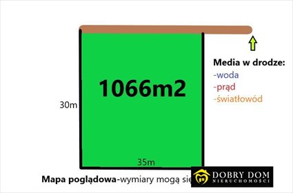 działka na sprzedaż 1066m2 działka Hornostaje-Osada