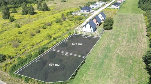 działka na sprzedaż 700m2 działka Łódź, Górna, Nowe Górki