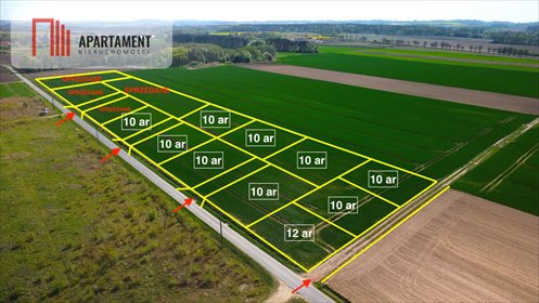 działka na sprzedaż 1000m2 działka Pawłów Trzebnicki