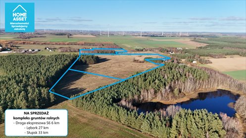 Polecam kompleks 20 ha gruntów rolnych w Dąbrównie działka Dąbrówno