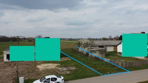 Działka 2,79 ha z możliwością zabudowy i dostępem do asfaltu działka Kośmin