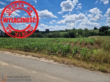 Działka 2500 m² z mediami, w linii zabudowy, Iwanowice działka Damice