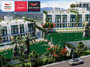 Luksusowy apartament 2+1 z tarasem na Cyprze polecam mieszkanie Tatlısu, Kıbrıs