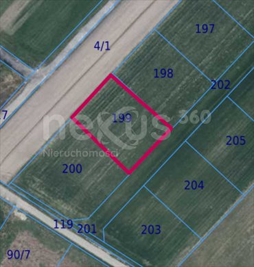działka na sprzedaż 978m2 działka Świerzna