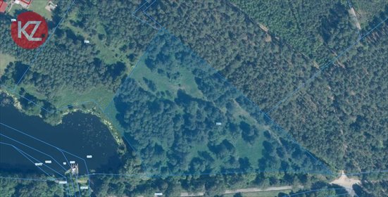 Działka nad rzeką Piławą z własną linią brzegową działka Zabrodzie