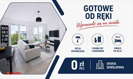 Przestronne 3-pokojowe mieszkanie 83 m² z balkonem w Poznaniu mieszkanie Poznań, Naramowicka