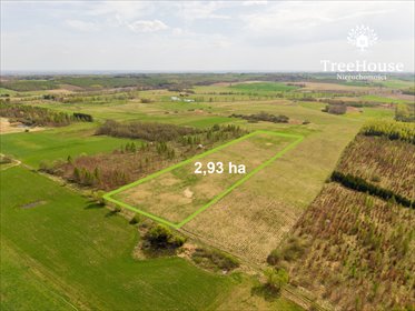 działka na sprzedaż 29288m2 działka Dwórzno
