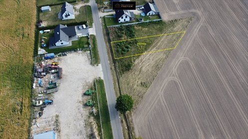 działka na sprzedaż 905m2 działka Łekno