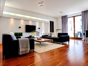 Luksusowy 4-pokojowy apartament z klimatyzacją i garażem mieszkanie Warszawa, Śródmieście, Leona Kruczkowskiego