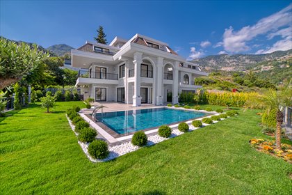 Luksowne wille z panoramicznym widokiem na morze i miasto dom Alanya, Sugözü, Alanya, Antalya