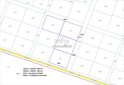 Do sprzedania działki 900 m² w Granicy z mediami i potencjałem działka Granica, Barbary