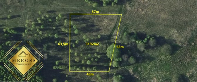 Działka 3192 m² pod zabudowę mieszkaniowo-usługową polecam działka Wola Mokrzeska