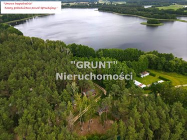 Urokliwy domek letniskowy nad jeziorem w lesie dom Dźwierszno Małe