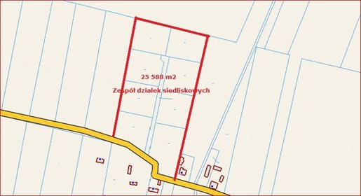 działka na sprzedaż 25588m2 działka Mokas