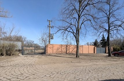 Działka usługowo-składowa 3 200 m², szeroki wjazd. działka Łódź, Polesie, Artyleryjska