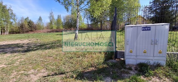 Działka budowlana 1500m² z mediami, ogrodzona, Adamowizna działka Adamowizna