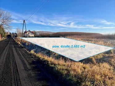 Działka 2692 m² z warunkami zabudowy w Czerninie działka Czernin, Czernin