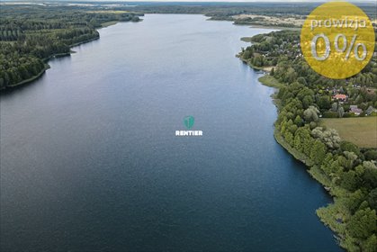 Na sprzedaż działka 5300 m² z domkiem i linią jeziora Krzemień działka Krzemień