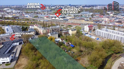 działka na sprzedaż 7964m2 działka Lublin, Dziesiąta, Władysława Kunickiego