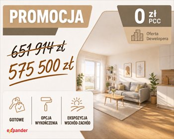 Na sprzedaż funkcjonalne 3-pokojowe mieszkanie 57 m² z dwoma balkonami mieszkanie Poznań, Jasielska