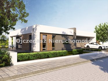 Nowoczesny dom parterowy 185 m² z garażem w Cielu dom Ciele