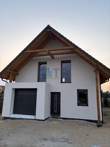 Dom deweloperski 120 m2 z garażem i poddaszem dom Łęg