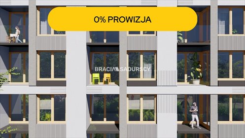 Nowoczesne 25 m2 z zielonym tarasem i smarthome mieszkanie Kraków, Krowodrza, Łobzów, Czyżewskiego