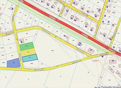 Na sprzedaż działki pod zabudowę w Charbrowie 1719 m² działka Charbrowo, Różana