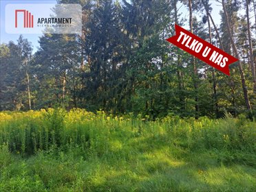 Działka budowlana 1000 m2 w Miękini - las, MPZP. działka Miękinia, Leśna