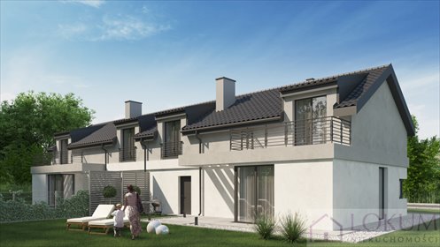 Dom bliźniak z garażem, tarasem i dużym ogrodem dom Lublin