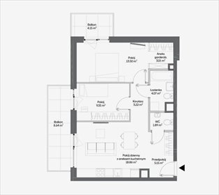 mieszkanie na sprzedaż 59m2 mieszkanie Warszawa, Włochy, Raków, Fajansowa