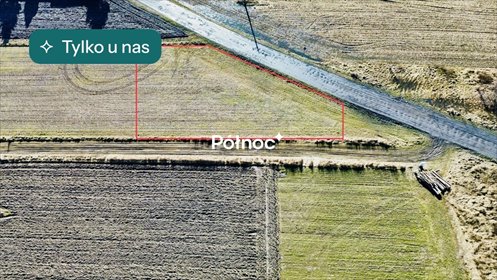 działka na sprzedaż 1028m2 działka Stanowice