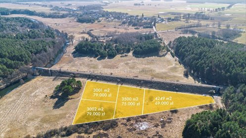 działka na sprzedaż 4249m2 działka Liszkowo